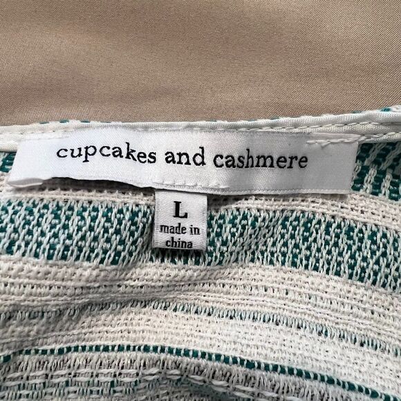 Cupcakes & Cashmere Martini Tassel Dress Size Large - Picture 6 of 6